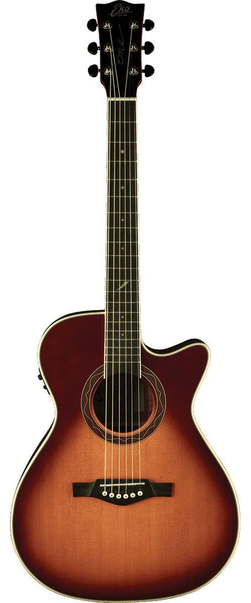 EKO ONE 018CEQ AUDITORIUM VINTAGE BURST