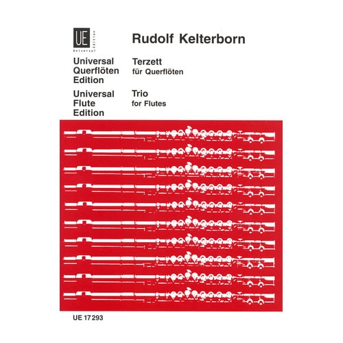 UNIVERSAL EDITION KERLERBORN R. - TERZETT - 3 FLUTES 