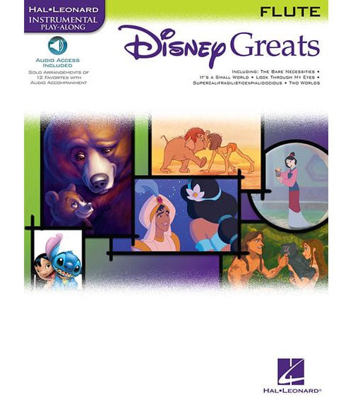 HAL LEONARD DISNEY GREATS FLUTE + MP3