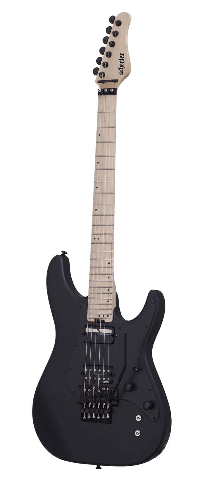 SCHECTER SS SUNVALLEY FR SUSTAINIAC SATIN BLACK