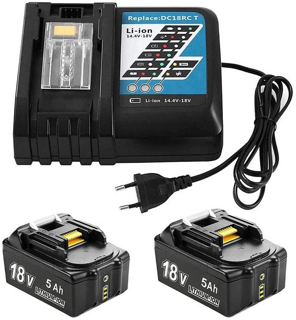 ACUS POWER SUPPLY KIT + 2 BATTERIES 18V