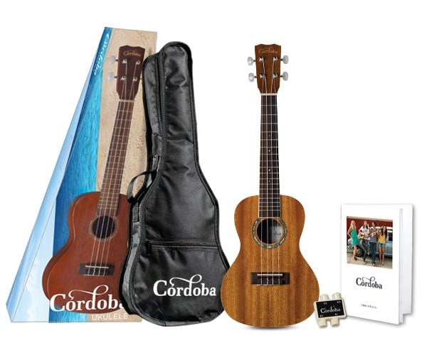 CORDOBA UP100 PACK UKULELE WITH GIGBAG