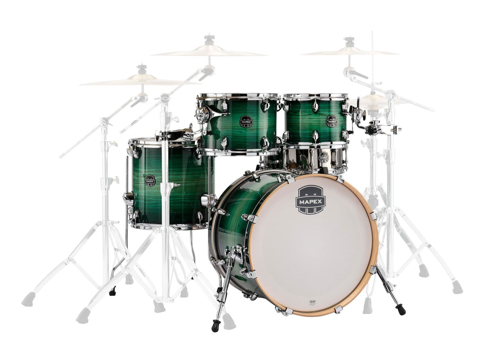 MAPEX AR504S-DW - ARMORY 5 PIEZAS FUSION 20 VERTE EMERALD BURST (SIN HARDWARE)