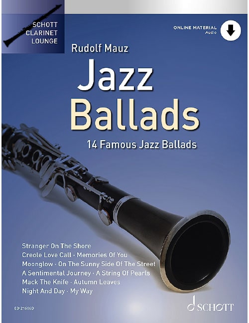 SCHOTT JAZZ BALLADS VOL. 1 - CLARINET