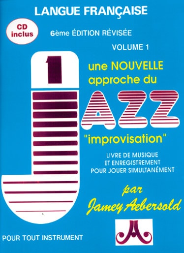 AEBERSOLD AEBERSOLD N001 - NOUVELLE APPROCHE DU JAZZ ” IMPROVISATION” + CD