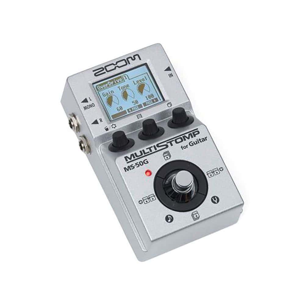 ZOOM MS-50G COMPACT MULTI-EFFECTS PEDAL FOR GUITAR