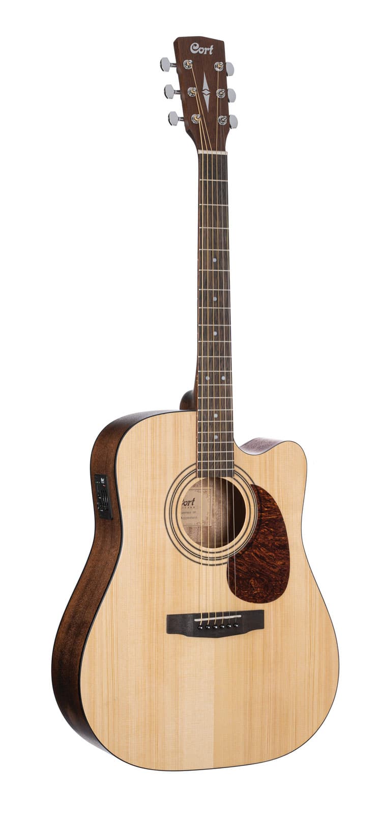 CORT GUITARE EARTH60CE NATUREL OPEN PORE