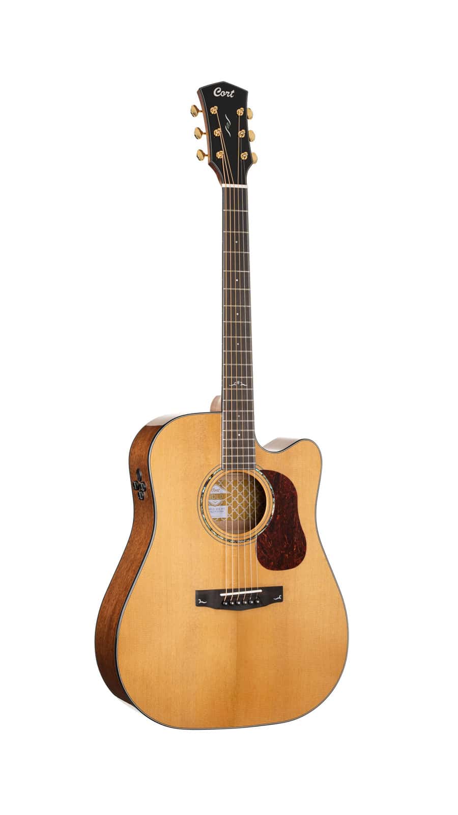 CORT GUITARE GOLD DC6 NATUREL BRILLANT