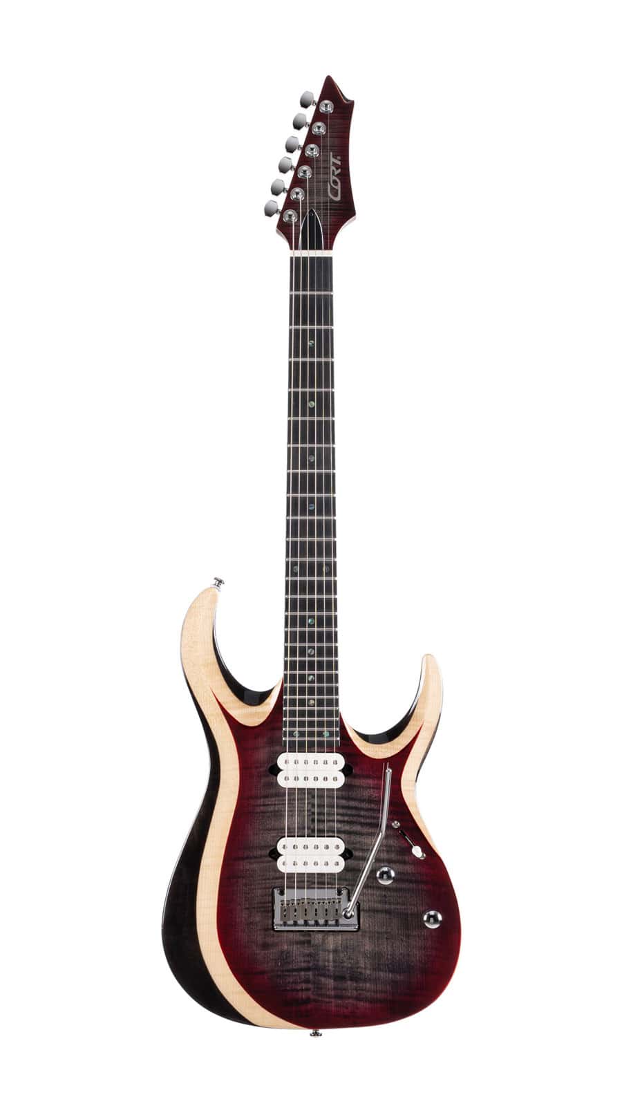 CORT GUITARE X700 DUALITY II LAVA BURST