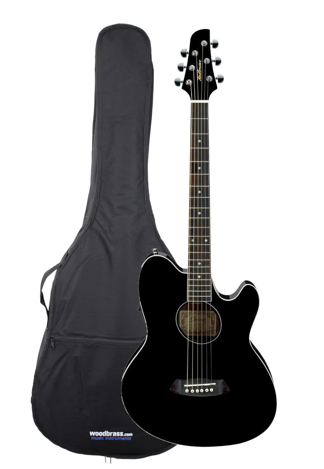 IBANEZ PACK TCY10E-BK-BLACK HIGH GLOSS TALMAN + GIGBAG