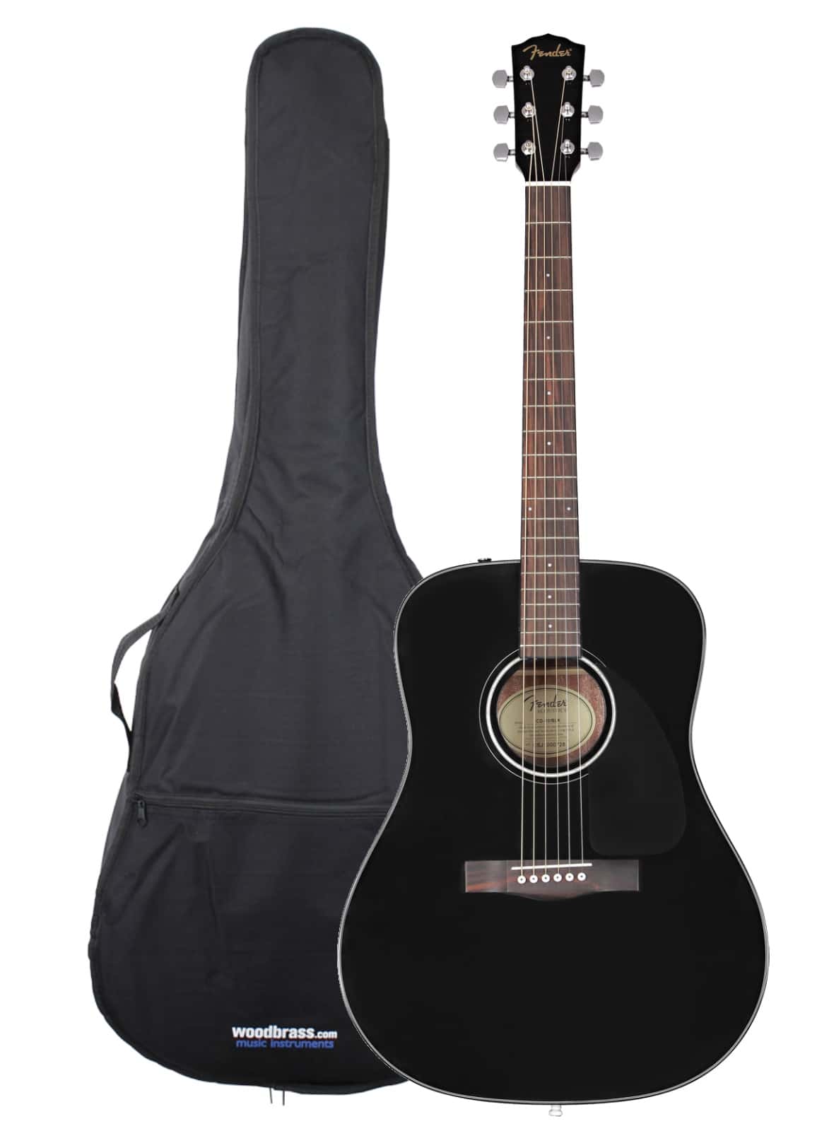 FENDER PACK CD-60 DREADNOUGHT V3 DS WLNT BLACK