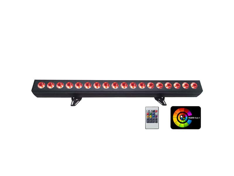 POWER LIGHTING LEDS BARS 18x15W QUAD