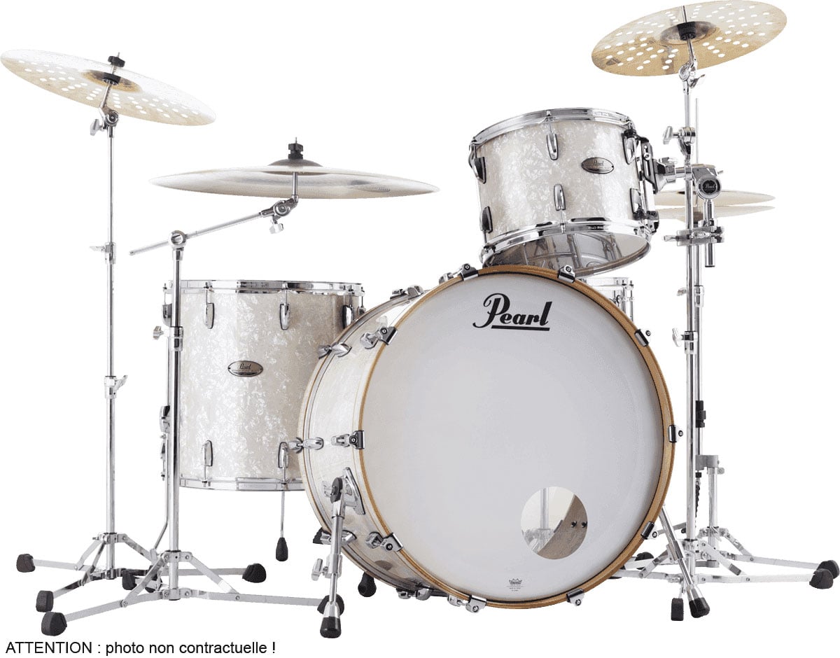 PEARL DRUMS SESSION STUDIO SELECT ROCK 24 NICOTINE WHITE MARINE PEARL