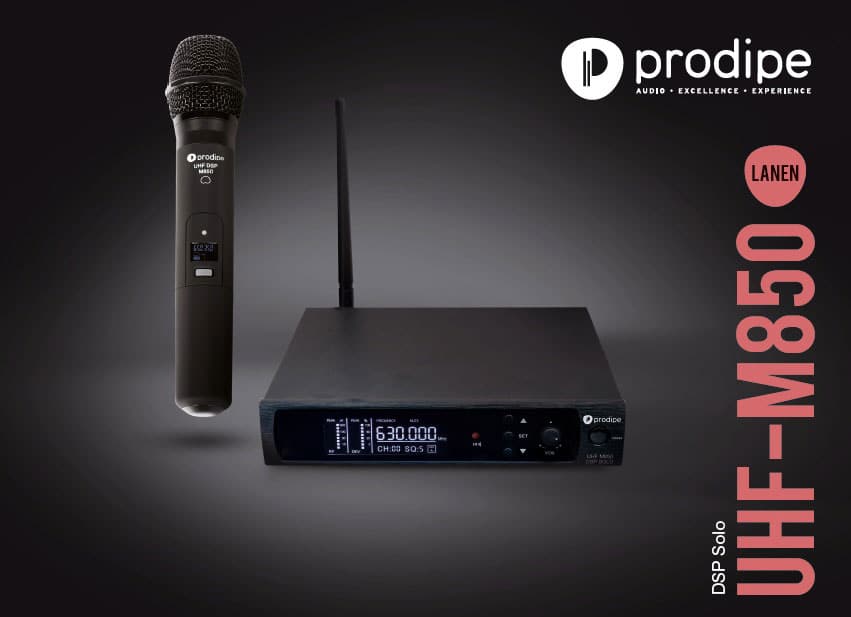 PRODIPE UHF M850 DSP SOLO LANEN 