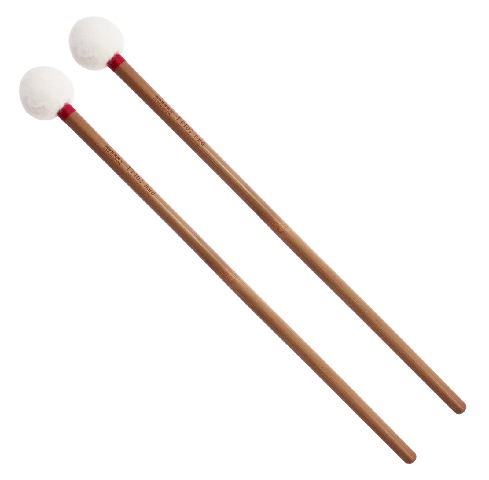 ROHEMA TT102 - BAQUETAS HARD - BAMBOO - PRO SERIES TIMPANI