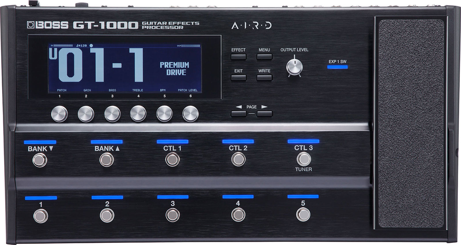 BOSS GT-1000 MULTI EFFETS