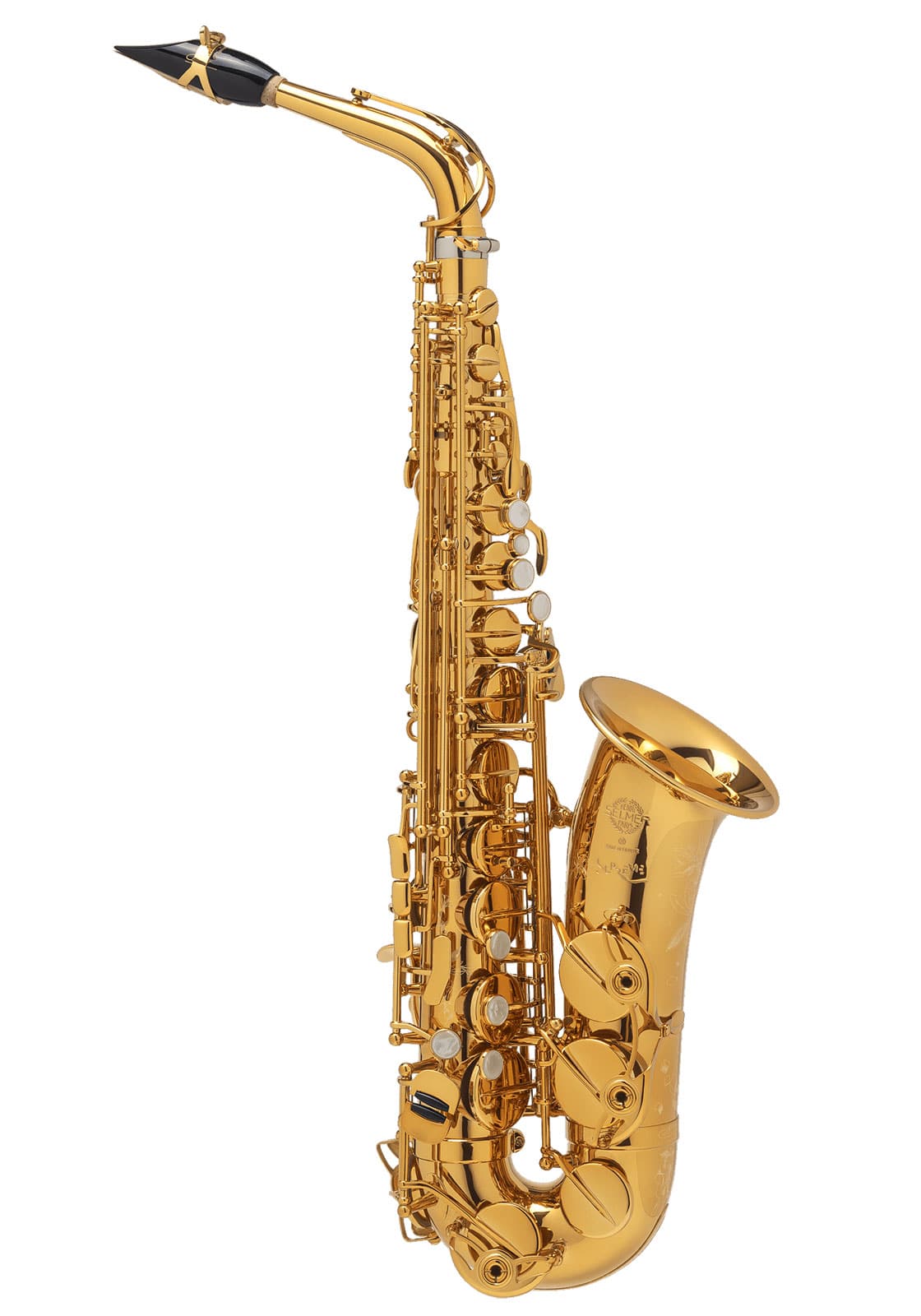 SELMER ALTO - SUPREME - AUG (CHAPADO EN ORO CON GRABADO)