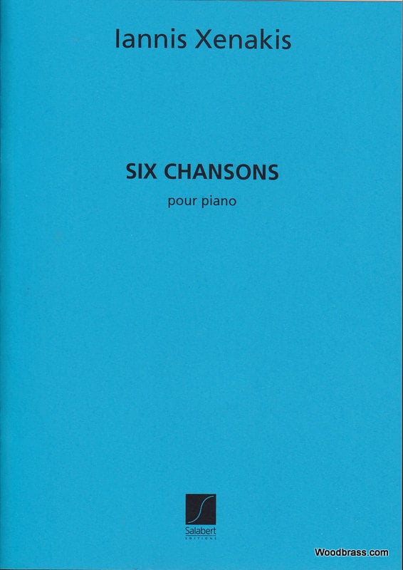 SALABERT XENAKIS I. - SIX CHANSONS POUR PIANO (1951)