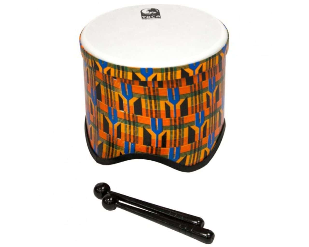 TOCA WORLD PERCUSSION FREESTYLE 2 TOM TOM KENTE CLOTH TF2T-K