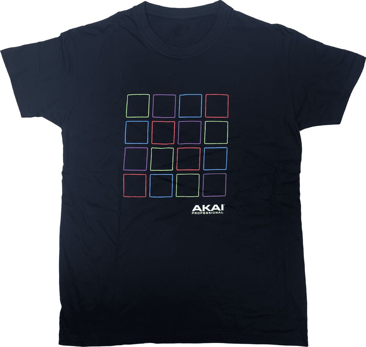 AKAI AKAI MPC BLACK T-SHIRT 180G SIZE L