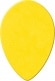 TORTEX SMALL TEAR DROP PICK 0,73MM BAG OF 36