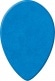 TORTEX SMALL TEARDROP, SACHET DE 36, BLUE, 1.00 MM