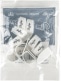 9004R WHITE THUMB TAB XL, 12 PACK