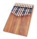 KALIMBA JUNIOR CELESTE DIATONIC 11 NOTES SUR TABLE