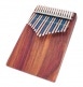 KALIMBA TREBLE CELESTE 17 NOTES SUR TABLE