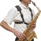 S40CSH - SAXOPHON HARNESS ALTO / TENOR CONFORT (SNAP HOOK)