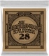 .028 EARTHWOOD 80/20 BRONZE ACOUSTIC GUITAR STRINGS