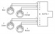 ADAPTATEUR DMX - RJ45 4 XLR FEMELLES 5 POINTS 70 CM