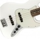 MEXICAN PLAYER JAZZ BASS PF, POLAR WHITE