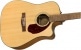 CD-140SCE DREADNOUGHT WLNT, NATURAL W-CASE