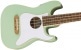 FULLERTON STRAT UKE WN WHITE PICKGUARD SURF GREEN