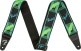 NEON MONOGRAMMED STRAP, GREEN/BLUE