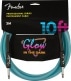 PROFESSIONAL GLOW IN THE DARK CABLE, BLUE, 10'