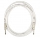 JUANES 10' INSTRUMENT CABLE LUNA WHITE