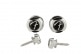 INFINITY STRAP LOCKS, CHROME