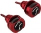 FENDER 'F' LOCKS, RED