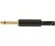 DELUXE INSTRUMENT CABLE, STRAIGHT/STRAIGHT, 15', BLACK TWEED