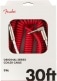 ORIGINAL COIL CABLE STRAIGHT-ANGLE 30' FIESTA RED