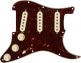 PRE-WIRED STRAT PICKGUARD, TEX-MEX SSS, TORTOISE SHELL 11 HOLE PG