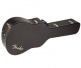 FLAT-TOP DREADNOUGHT ACOUSTIC GUITAR CASE, BLACK