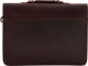 BIGSBY LTD LEATHER LAPTOP BAG, BROWN