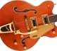 G5422TG ELECTROMATIC CLASSIC HOLLOW BODY DOUBLE-CUT WITH BIGSBY AND GOLD HARDWARE LRL ORANGE STAIN