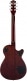 G5220LH ELECTROMATIC JET BT SINGLE-CUT WITH V-STOPTAIL, LHED, BLACK WLNT, DARK CHERRY METALLIC