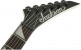 JS RHOADS JS32T, AMARANTH FINGERBOARD, WHITE WITH BLACK BEVELS