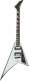 JS RHOADS JS32T, AMARANTH FINGERBOARD, WHITE WITH BLACK BEVELS