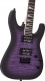 JS DINKY ARCH TOP JS32Q DKA HT, AMARANTH FINGERBOARD, TRANSPARENT PURPLE BURST